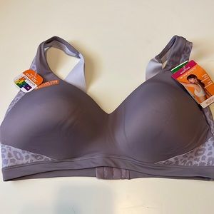 Warners brand wireless no side effects bra Size L